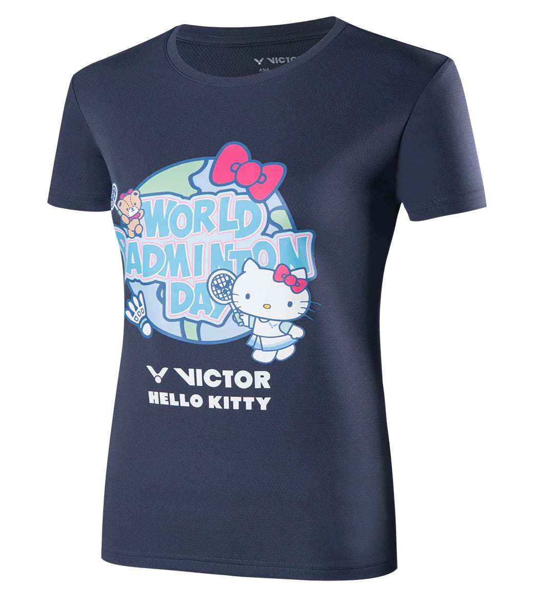 HELLO KITTY × ALLISON BROWN LOGO T-SHIRT Allison Brown Kitty Collaboration T-Shirt Adult Cute Unisex