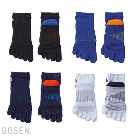 GOSEN F1908 high-performance toe socks (25 ~ 28cm)